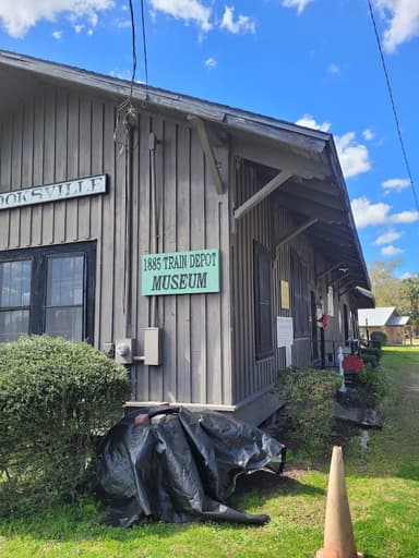 1885 Brooksville Train Depot