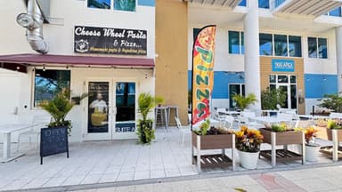 Cheese Wheel Pasta & Pizza... Cheese Wheel Pasta & Pizza...