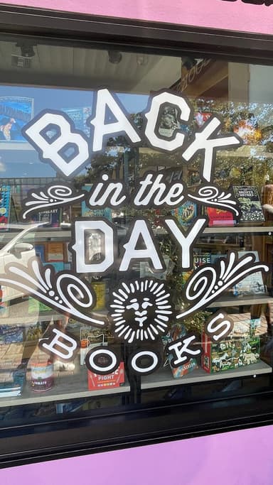 Back in the Day Books Back in the Day Books