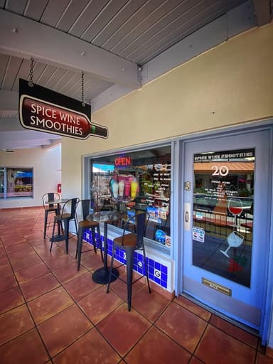 Spice wine smoothies