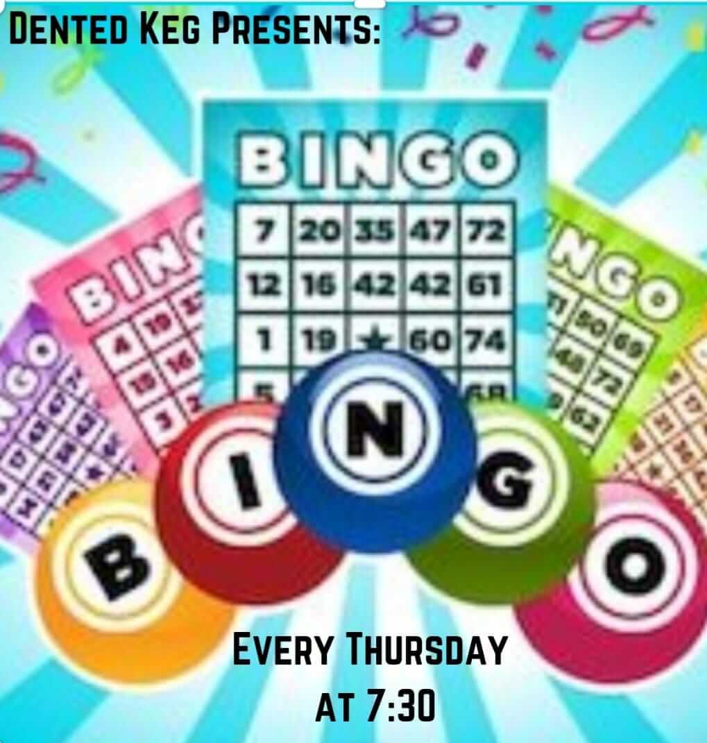 Bingo Thursdays @ Dented Keg Bingo Thursdays @ Dented Keg
