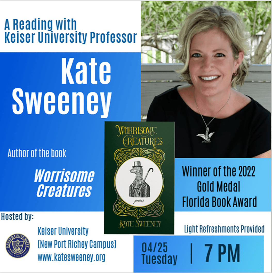 Poetry Reading with Kate Sweeney